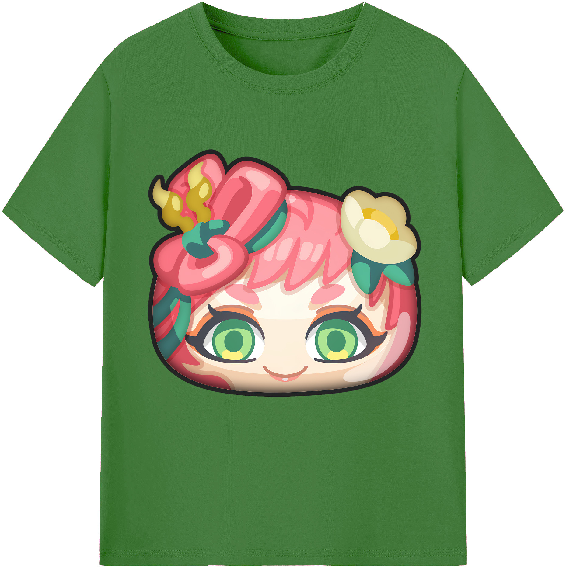 （画像用） 妖怪ウォッチ Yo-kai Watch レディースカジュアルプリントTシャツ（綿100％）